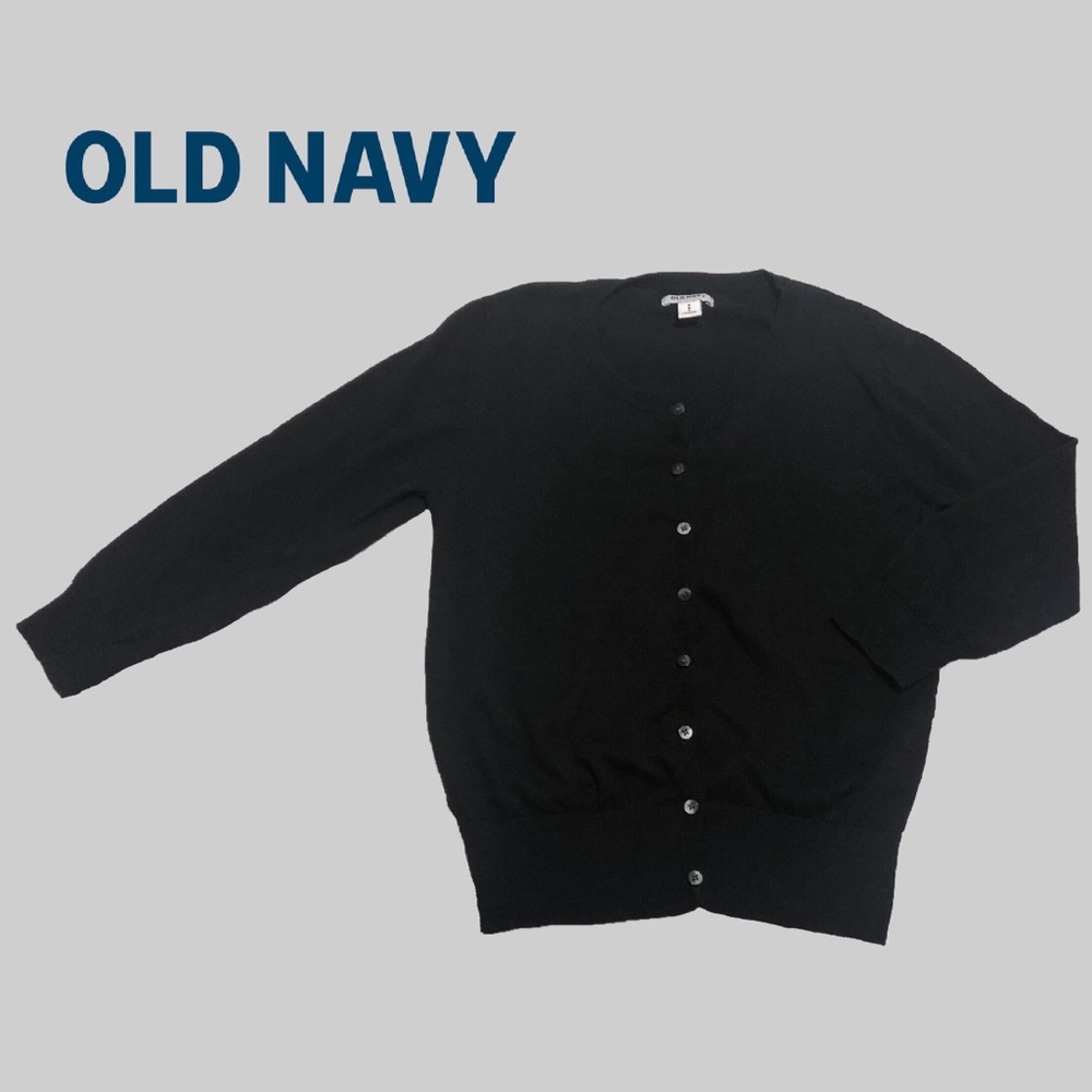 NWOT 3/4 Sleeve Black Cardigan